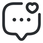 Message Favorite SVG Icon
